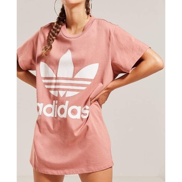 ash pink adidas shirt